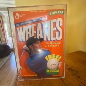 Tiger Woods 1998 Wheaties collectible